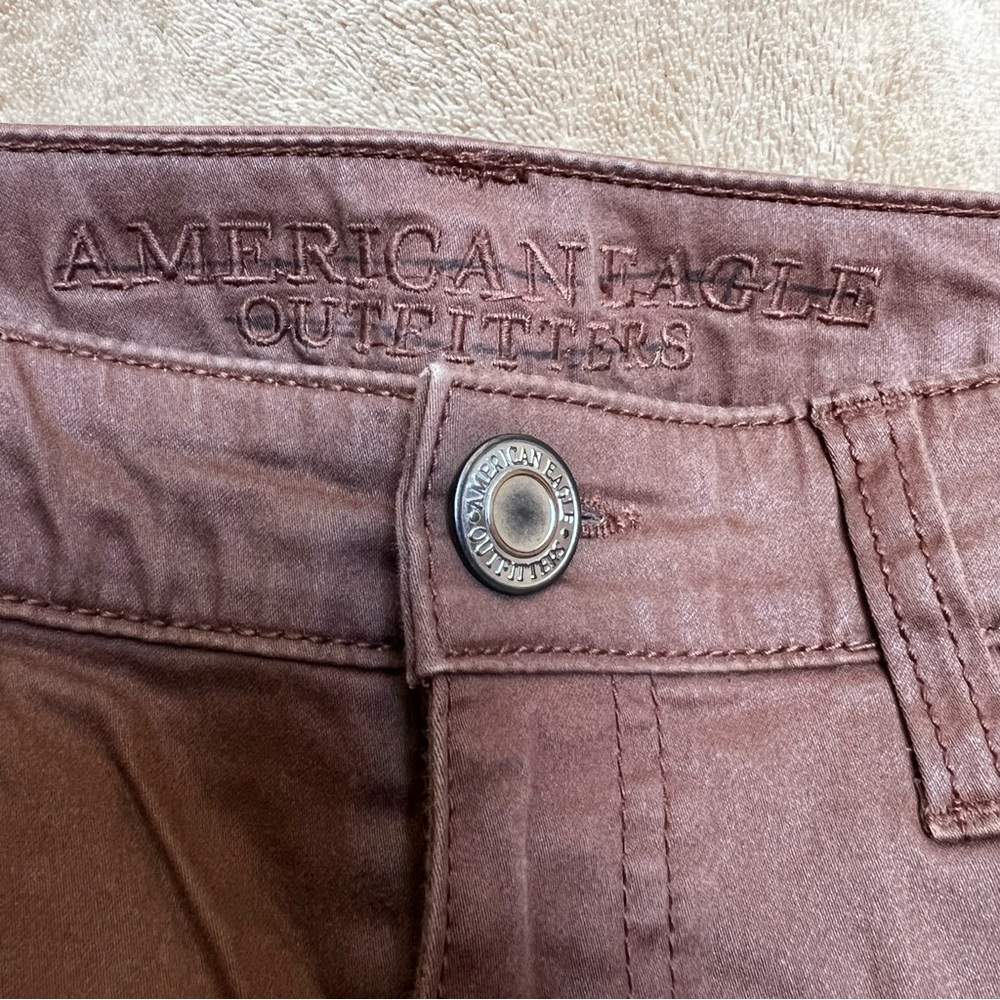 Brown American Eagle Outfitters Jeggings / Ankle Jeans - Women's 0